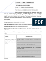 Programmable Logic Controllers Tutorial - Outcome 1: D.J.Dunn 1