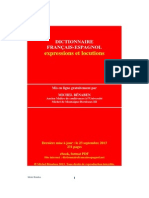 Dictionnaire Francais Espagnol