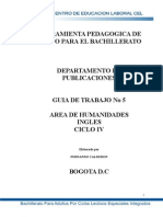 Herramienta Pedagogica de Apoyo para El Bachillerato: Elaborada Por Fernando Calderon