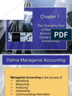 The Changing Role of Managerial Accounting in A Global Business Environment