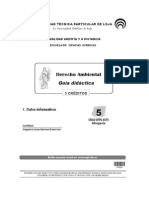 Derecho Ambiental - Guía Didactica - Con Preguntas y Respuestas