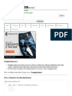 Causes of Dangling Pointer in C PDF