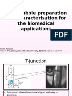 Microbubble Preparation and Characterisation Technologies