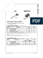 2N5551 - NPN General Purpose Amplifier