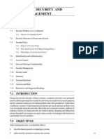 Unit 7 Data Security and Management: Structure