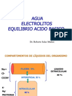 Agua, Electrolitos Fisiologia