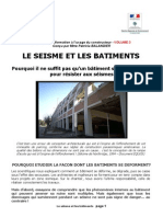 Le Seisme Et Les Batiments Important