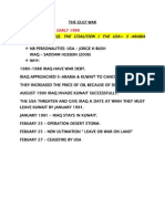 Iraq The Coalition (The Usa+ S Arabia +kuwait) : 1991-EARLY 1990