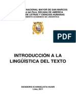 Linguistica Del Texto