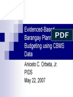 Brgy. Budgeting in The Philippines