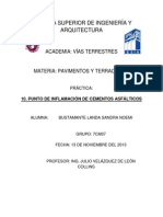 P10-Punto de Inflamación de Cementos Asfálticos