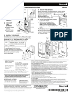 Honeywell 5822T Installation Manual and Setup Guide