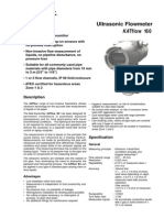 Ultrasonic Flowmeter: Katflow 160