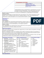 Science-ECOSYSTEMS Unit Plan Year 6 - Part 3