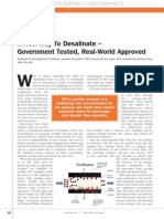 A New Way To Desalinate - Government Tested, Real-World Approved