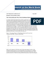 The Crisis and Beyond: Why Trade Facilitation Matters: Benjamin J. Taylor and John S. Wilson