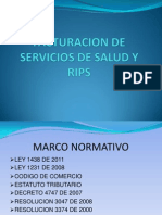 Facturacion de Servicios de Salud - Rips