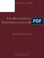 Taminiaux, 'The Metamorphoses of Phenomenological Relation'