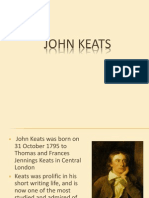 Context Keats and Nature