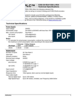 Especificación Tecnica V350-35-R34