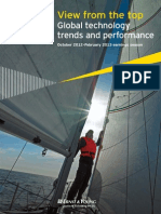 View From The Top Global Technology Trends and Performance October 2012 February 2013