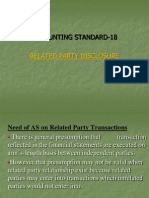 Accounting Standard-18: Related Party Disclosure