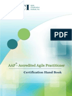 Accredited Agile Practitioner Certification Handbook