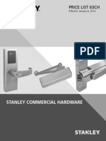 Stanley Commercial Hardware 2014 Price Book