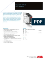 For Single-Phase AC/DC Currents: Current Monitoring Relays CM-SRS.2