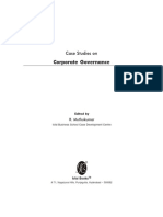 Case Studies On Corporate Governance