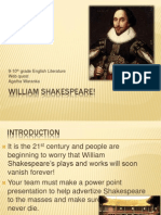 William Shakespeare Webquest