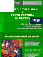 Interculturalidad y Parto Vertical