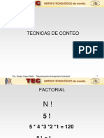 Tecnicas de Conteo