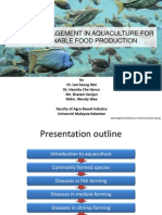 Diseases Management in Aquaculture For Sustainable Food Production PDF