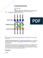 Feedforward Neural Network