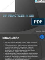 HR Practices in SBI 2