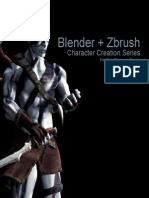 Blender + Zbrush: Character Creation Series