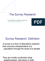 Survey Research