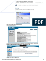 Configure o Seu D-Link DSL-500B (Router) - Sercomtel Internet PDF