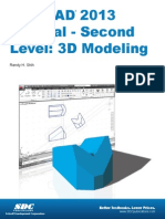 AutoCAD 2013 Second Level 3D Modelling PDF