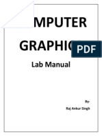 Computer Graphics: Lab Manual