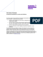 NMC Code of Conduct PDF