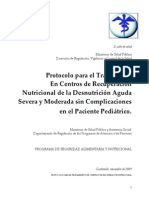 Protocolo para Centros de Recuperacion Nutricional