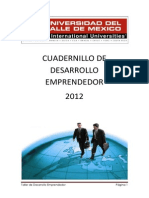 Cuadernillo - Desarrollo Emprendedor.2011