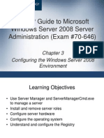 MCITP Guide To Microsoft Windows Server 2008 Server Administration (Exam #70-646)