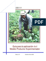 Productor Experimentador