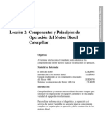 Componentes y Principios de Operacion Del Motor Diesel CAT