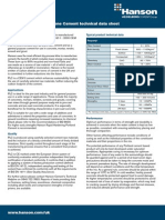 Hanson Portland Limestone Cement Data Sheet