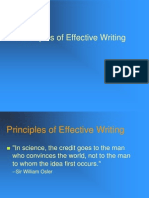 LEC 1 Principles of Effective Writing