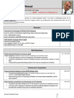 Resume Mohamed Yousry October 2013 PDF